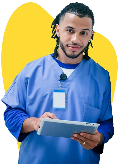 Lifestyle_Image_Nurse_with_shape_in_background