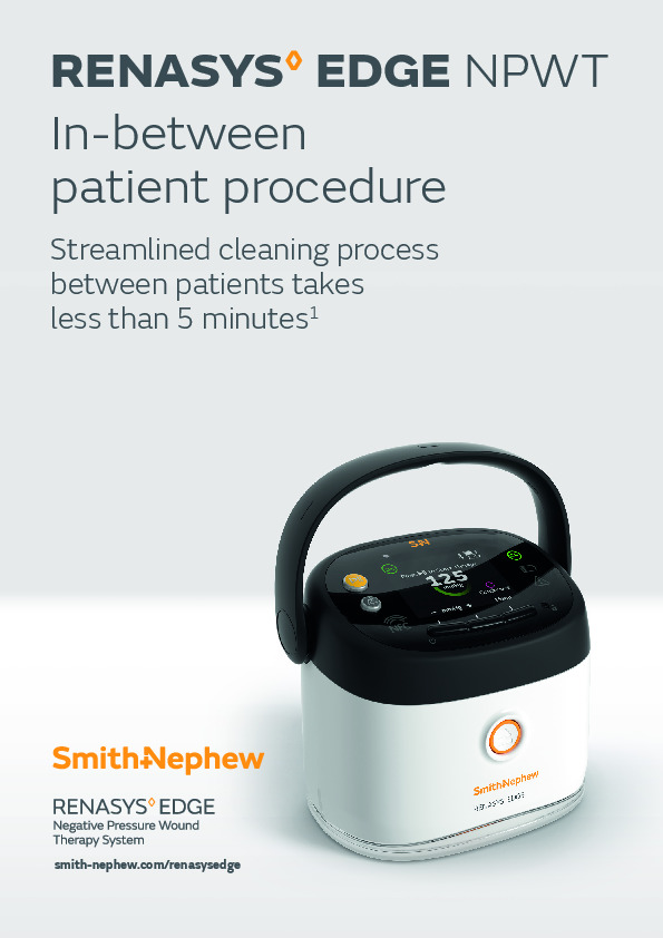 RENASYS EDGE In-between Patient Procedure