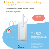 Kickstart für die Wundheilung mit PICO 14 für die Behandlung schwer heilender Wunden
