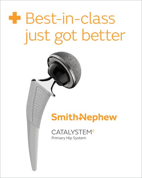 Best-in-class just got better; Smith+Nephew announces 510(k) clearance of new CATALYSTEM◊ Primary Hip System 