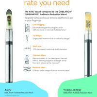 Comparison: ARIS vs TURBINATOR COBLATION Reduction Wand