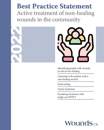 Best Practice Statement - Active treatment of non-healing wounds in the community