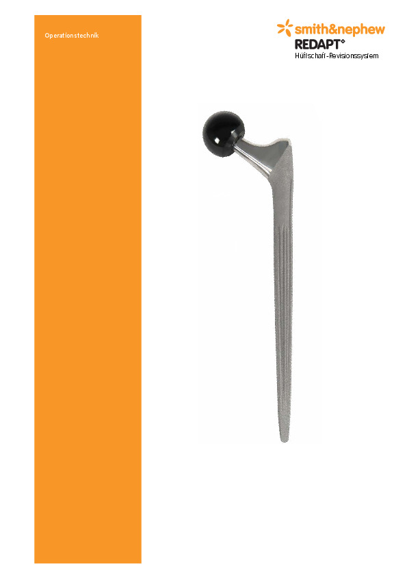 REDAPT OP-Technik Revision Femoral Monolithic ST