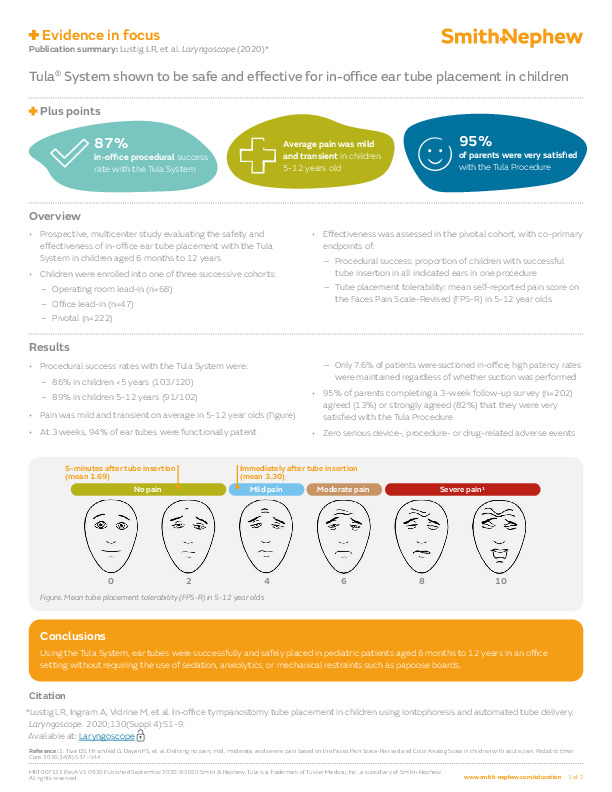 TULA Evidence in Focus - Lustig