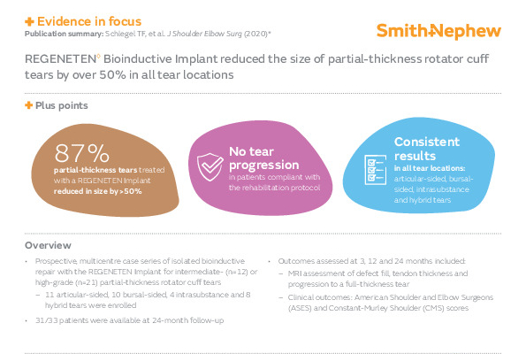 REGENETEN Evidence in focus Schlegel 