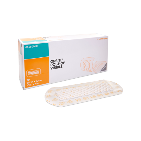 POST-OP Visible Waterproof antibacterial dressing 25x10cm - 1pc - Diabetyk24