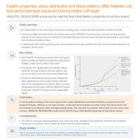 HEALICOIL™ REGENESORB: Fixation properties, stress distribution and...