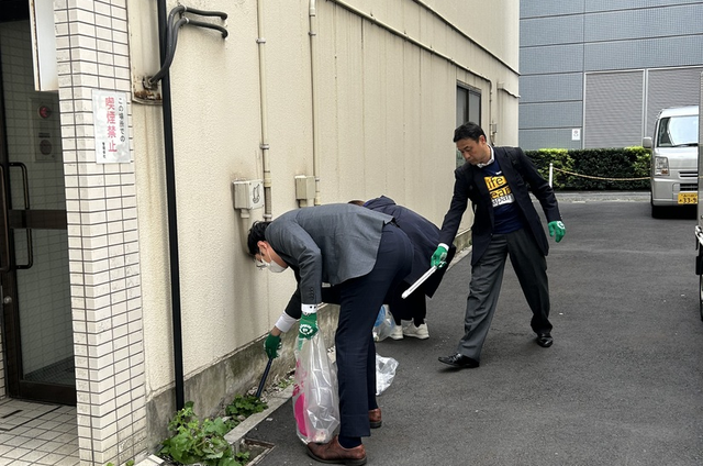清掃活動の様子1