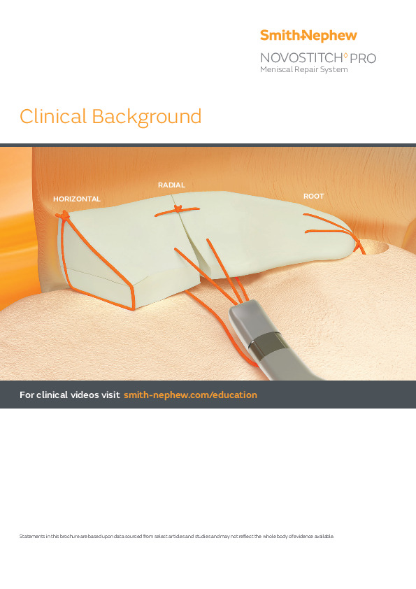 NOVOSTITCH PRO Clinical Background