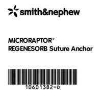 MICRORAPTOR REGENESORB Suture Anchor IFU