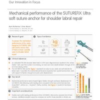 Bone and Joint Science: Mechanical performance of the SUTUREFIX ULTRA