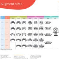 REDAPT Acetabular Augment Sizing Wall Chart