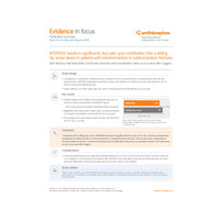 INTERTAN™ results in significantly less pain upon mobilisation than a...