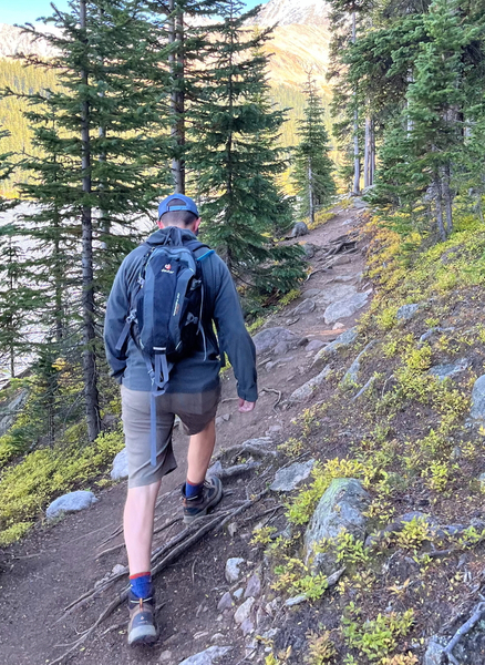 Image of a rotator cuff patient out of a sling and making a return to activity after surgery with the REGENETEN Implant