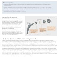 Evidence in focus Modular DM – is there a risk of fretting corrosion