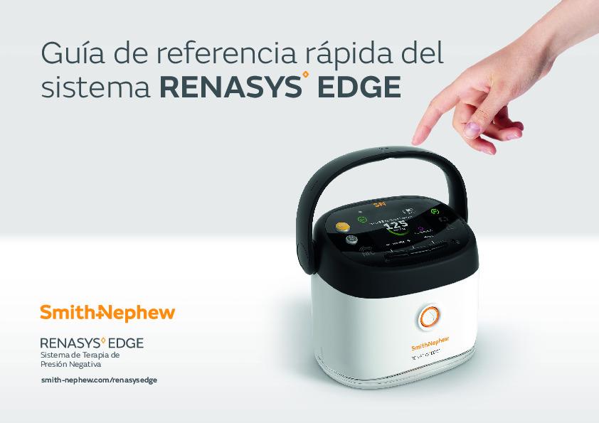 RENASYS EDGE Quick Reference Guide - Spanish