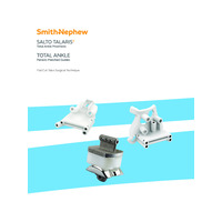 SALTO TALARIS with TOTAL ANKLE Patient Matched Guides Flat Cut Surgical Technique