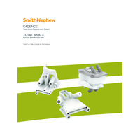 CADENCE with TOTAL ANKLE Patient Matched Guides Flat Cut Surgical Technique