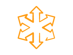 Bullet 4 Evenly distributed pressure
