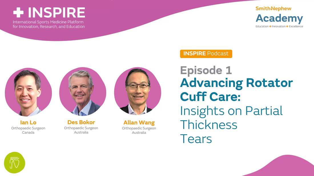 Advancing Rotator Cuff Care - Insights on Partial Thickness Tears Ep. 1