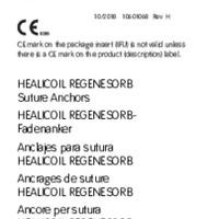 HEALICOIL REGENESORB Suture Anchor IFU