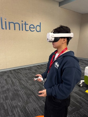 VR体験の様子