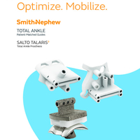 SALTO TALARIS with TOTAL ANKLE Patient Matched Guides Brochure