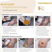 IODOSORB Dressing Anwendungshinweise
