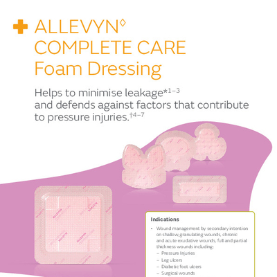ALLEVYN COMPLETE CARE Single Sheet