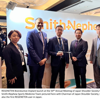 Smith+Nephew launches revolutionary REGENETEN◊ Bioinductive Implant in Japan, providing an advanced healing option for patients with rotator cuff tears.