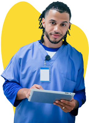 Lifestyle_Image_Nurse_with_shape_in_background