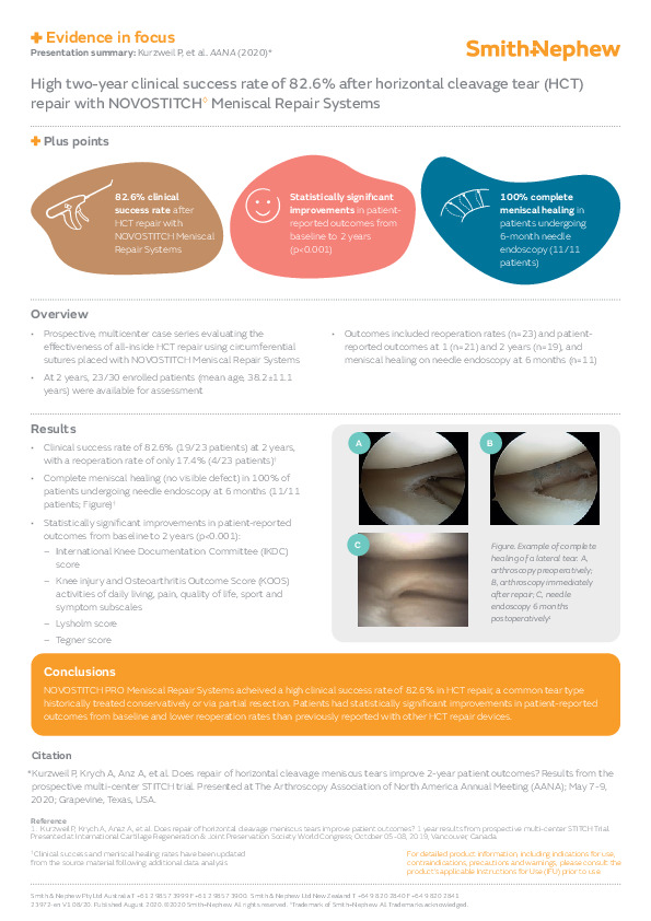Evidence in Focus NOVOSTITCH