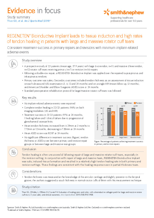 Evidence in Focus REGENETEN Thon