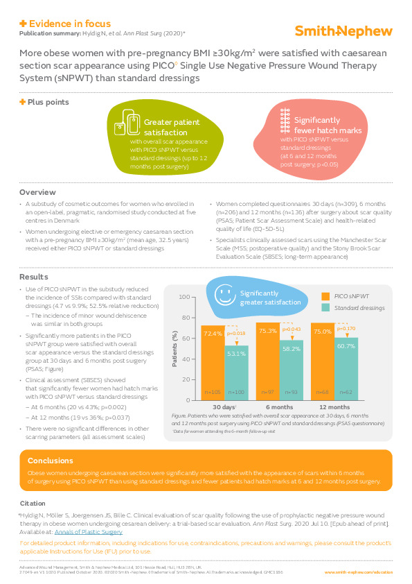 Evidence in focus: More obese women were satisfied with caesarean...