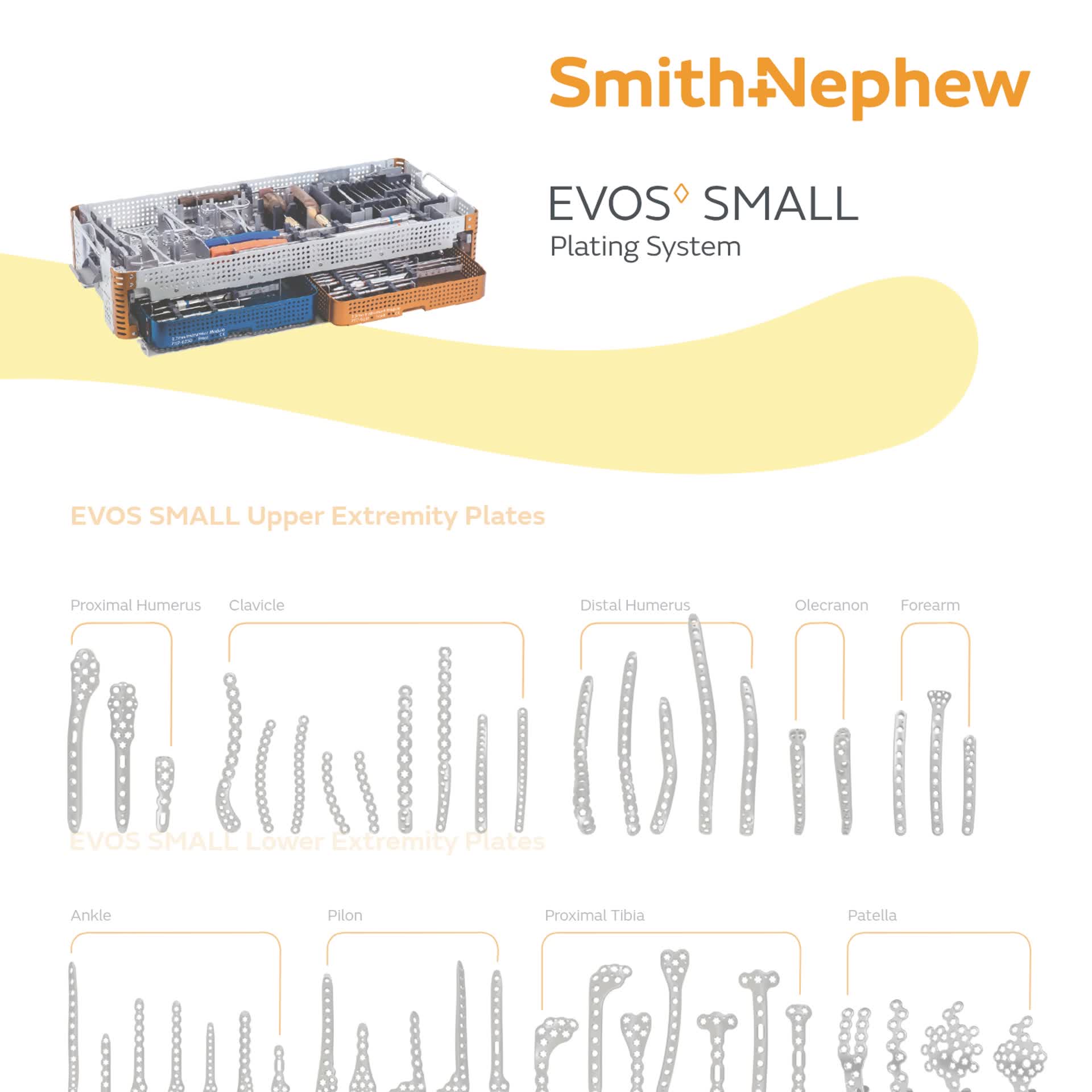 EVOS SMALL Plating System | Smith+Nephew Global