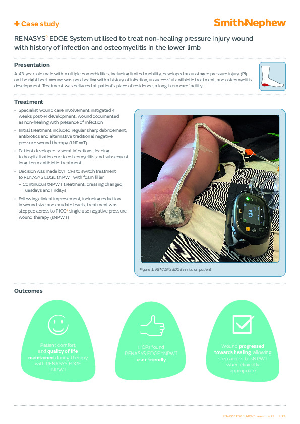 RENASYS EDGE case study #1