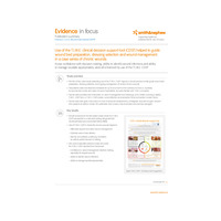 Use of the T.I.M.E. clinical decision support tool (CDST) helped to guide wound bed preparation, dressing selection and wound management in a case series of chronic wounds